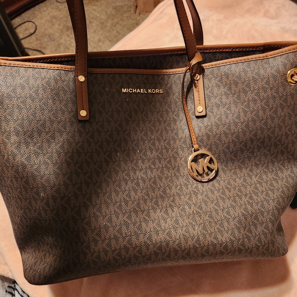 Michael Kors Brown Tote Bag